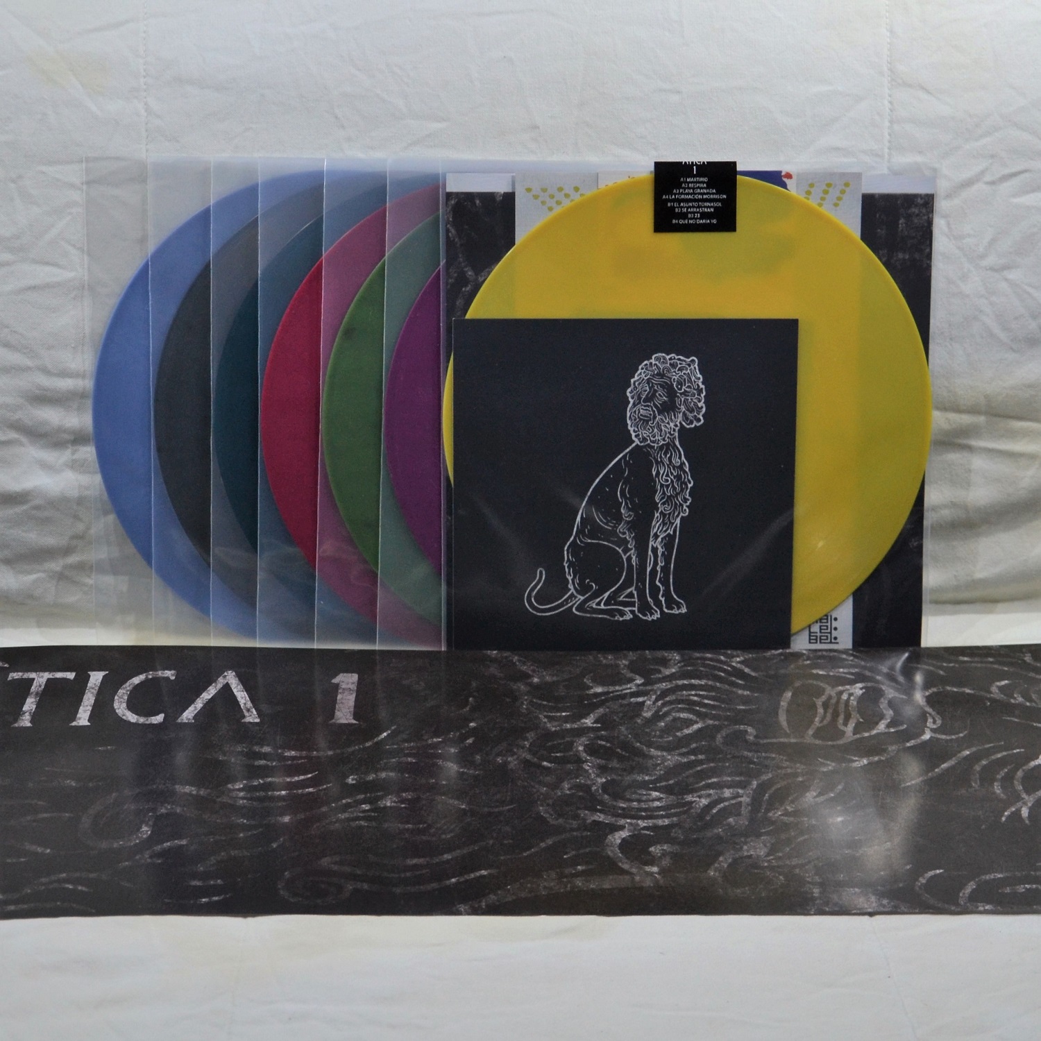 Ática "1" - EP [Multicoloured 12" vinyl]