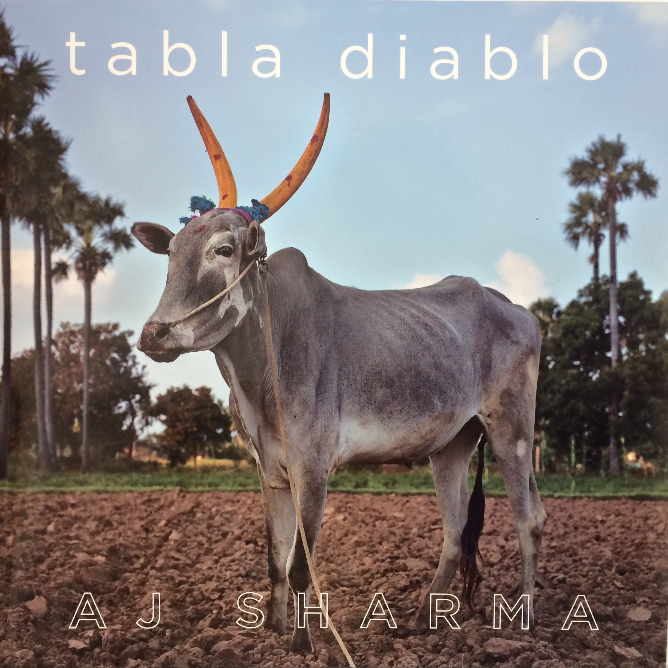 AJ Sharma, "Tabla Diablo", LP-Cover