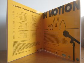 Various Artists - In Motion – Der Wiener Neustadt Sampler 2019 (Triple LP, Blue, Yellow and Black Vinyl)