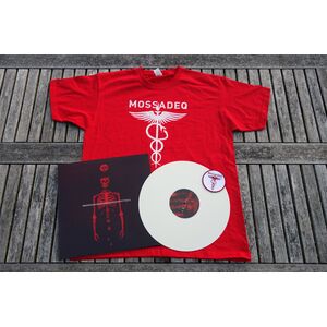 Mossadeq – Hospital (VINYL Bundle RED//Red T-Shirt+Tape+Patch)
