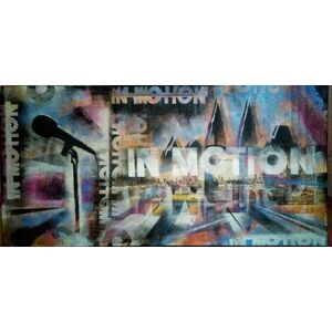 "In Motion - The City of Wiener Neustadt" - limited Print on Canvas