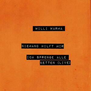 Willi Warma, Niemand hilft mir Cover
